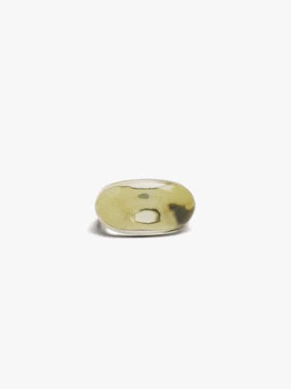 Oval Transparent Resin Ring