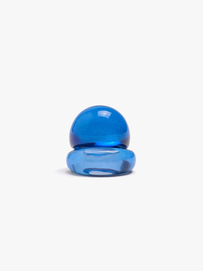 Set Of Rounded Transparent Resin Rings