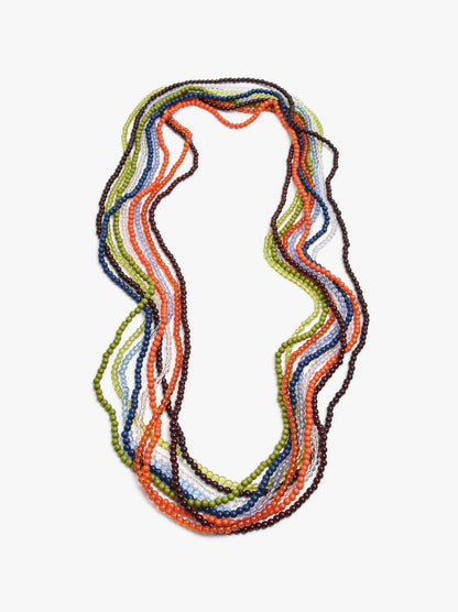 Set Of Long Resin Necklaces