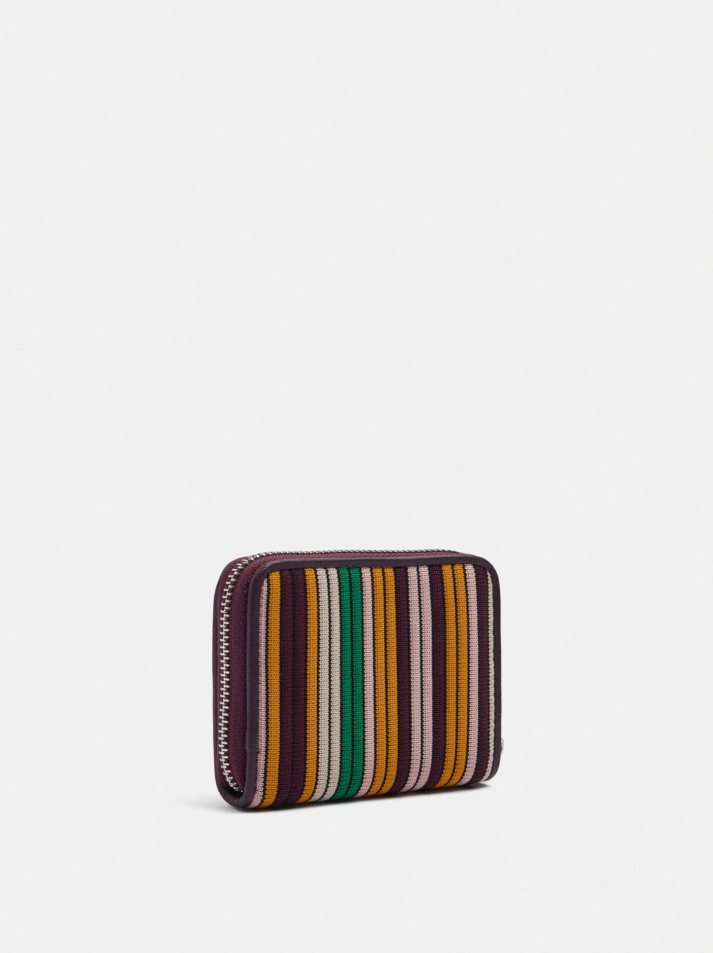 Striped Knit Wallet