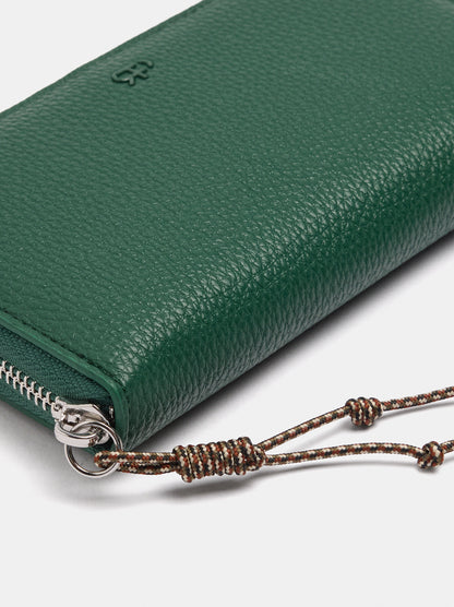 Long Wallet With Texture