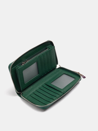 Long Wallet With Texture