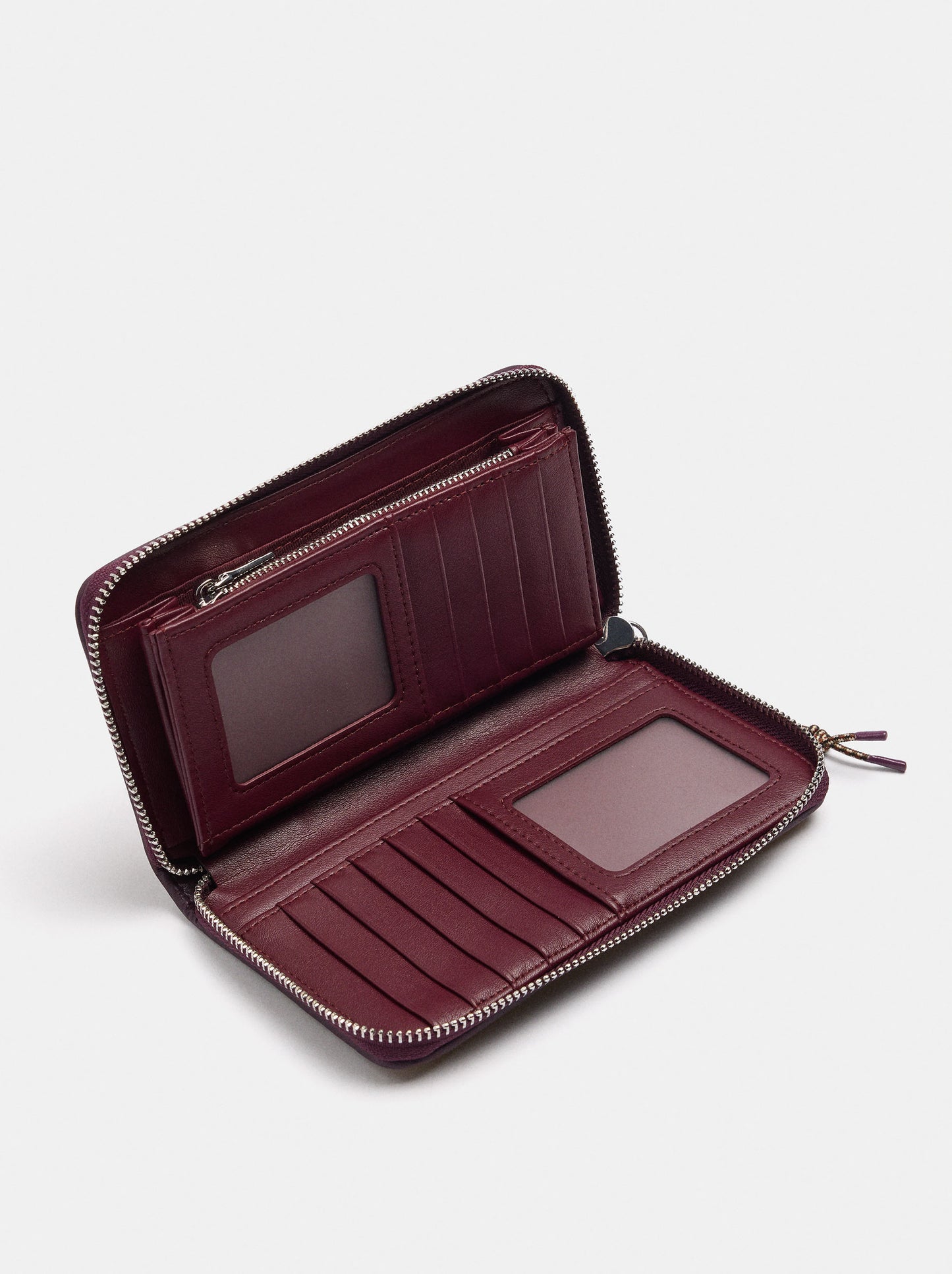 Long Striped Knit Wallet