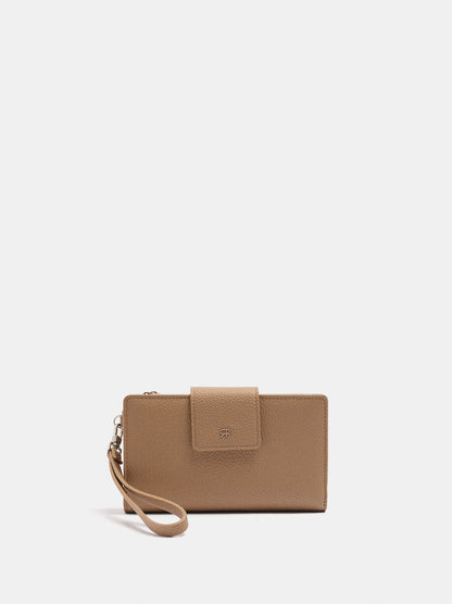 Wallet And Mobile Phone Holder With Strap