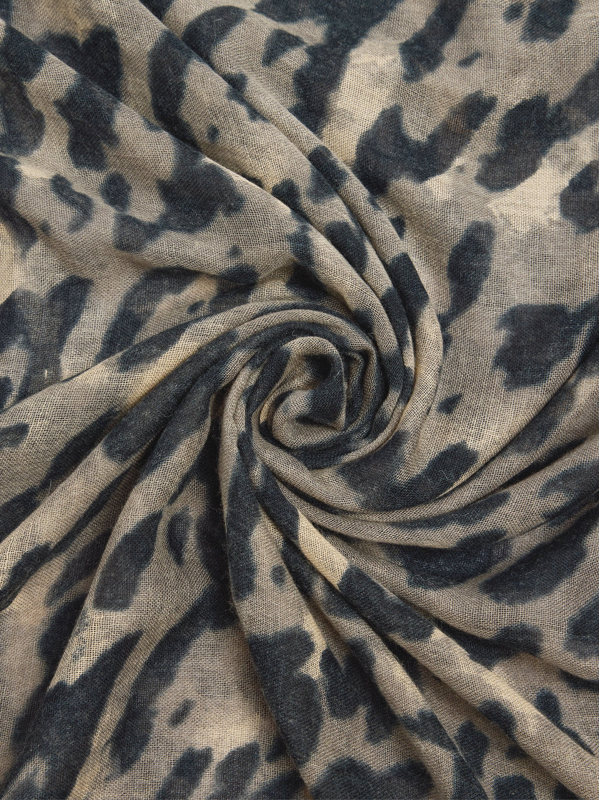 Scarf With Animal Print