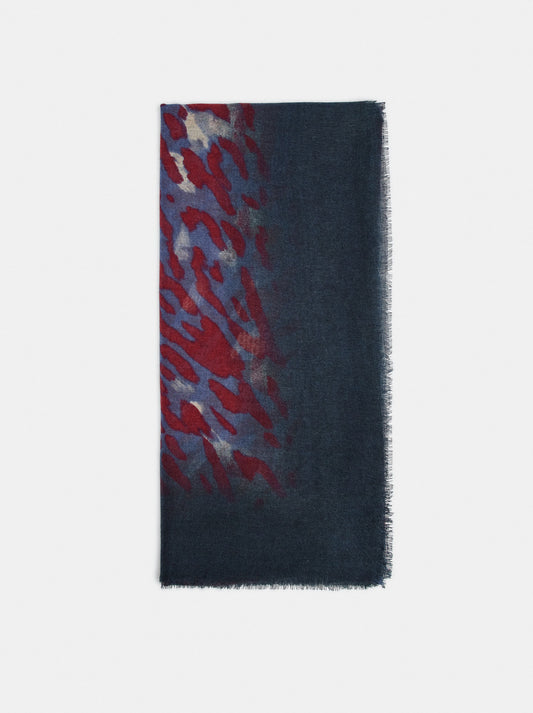 Scarf With Animal Print