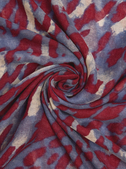 Scarf With Animal Print