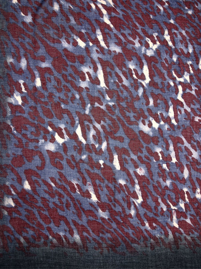 Scarf With Animal Print