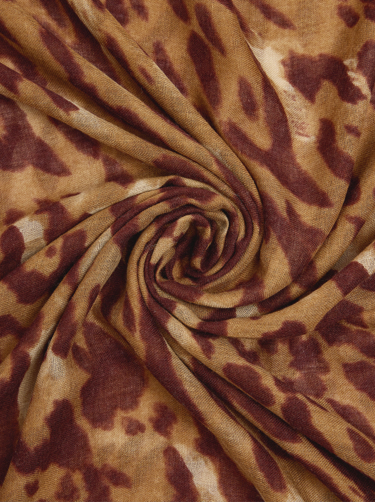 Scarf With Animal Print