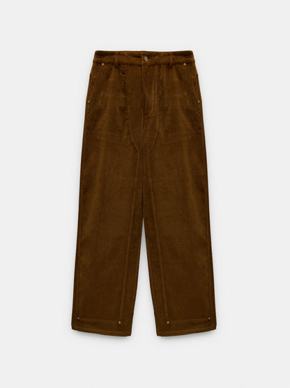 Wide Leg Corduroy Trousers
