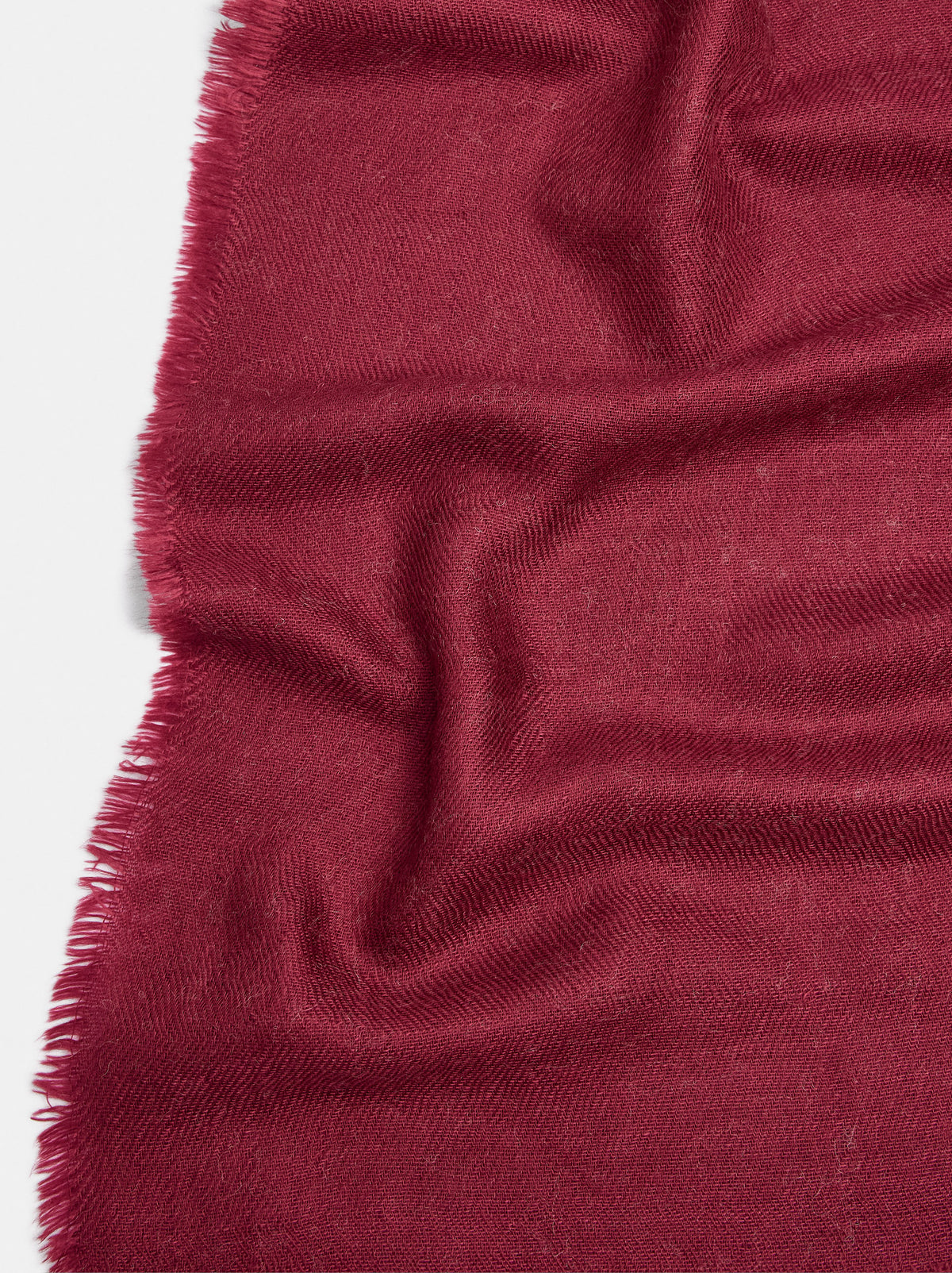 Plain Wool-Blend Pashmina