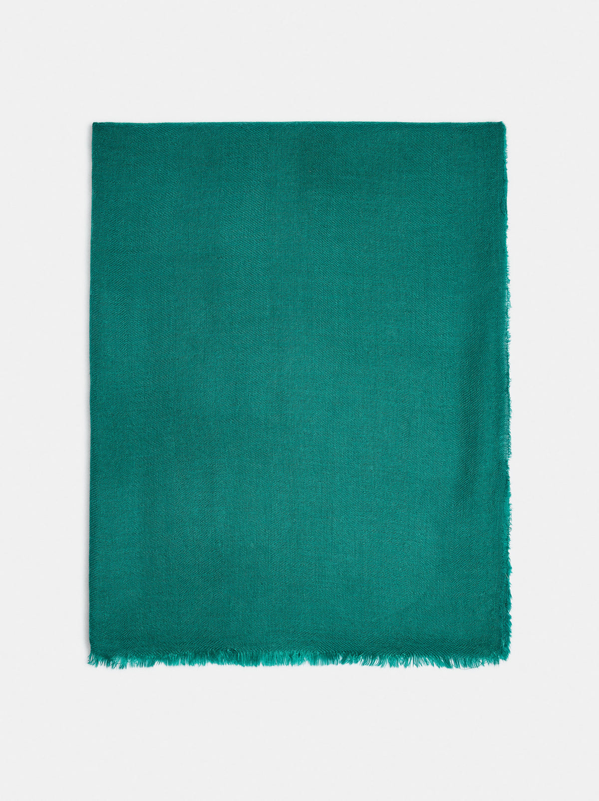 Plain Wool-Blend Pashmina