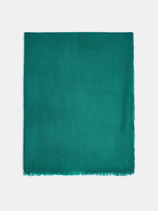 Plain Wool-Blend Pashmina