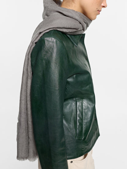 Plain Wool-Blend Pashmina
