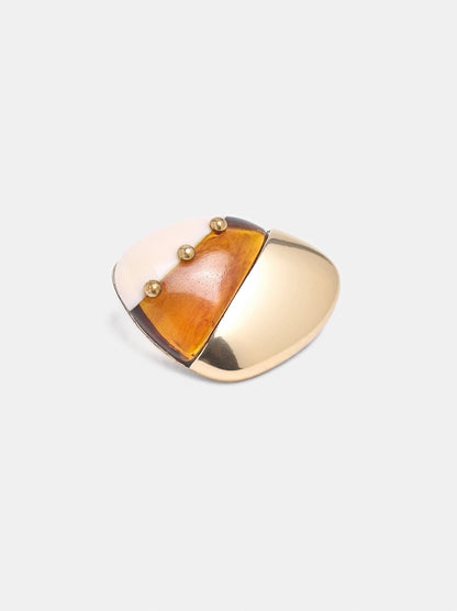 Oval Resin Earrings
