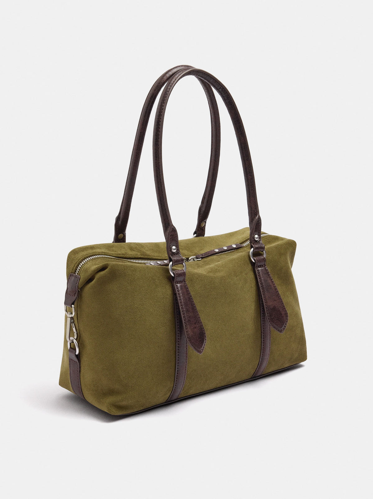Leather-Effect Shoulder Bag