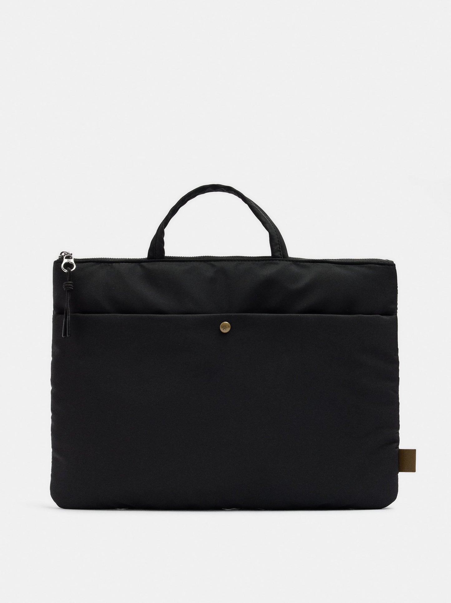 Plain Nylon Bag For 15" Laptop