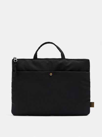 Plain Nylon Bag For 15" Laptop