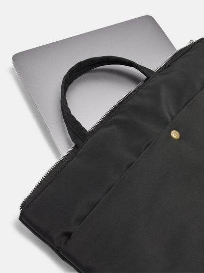 Plain Nylon Bag For 15" Laptop