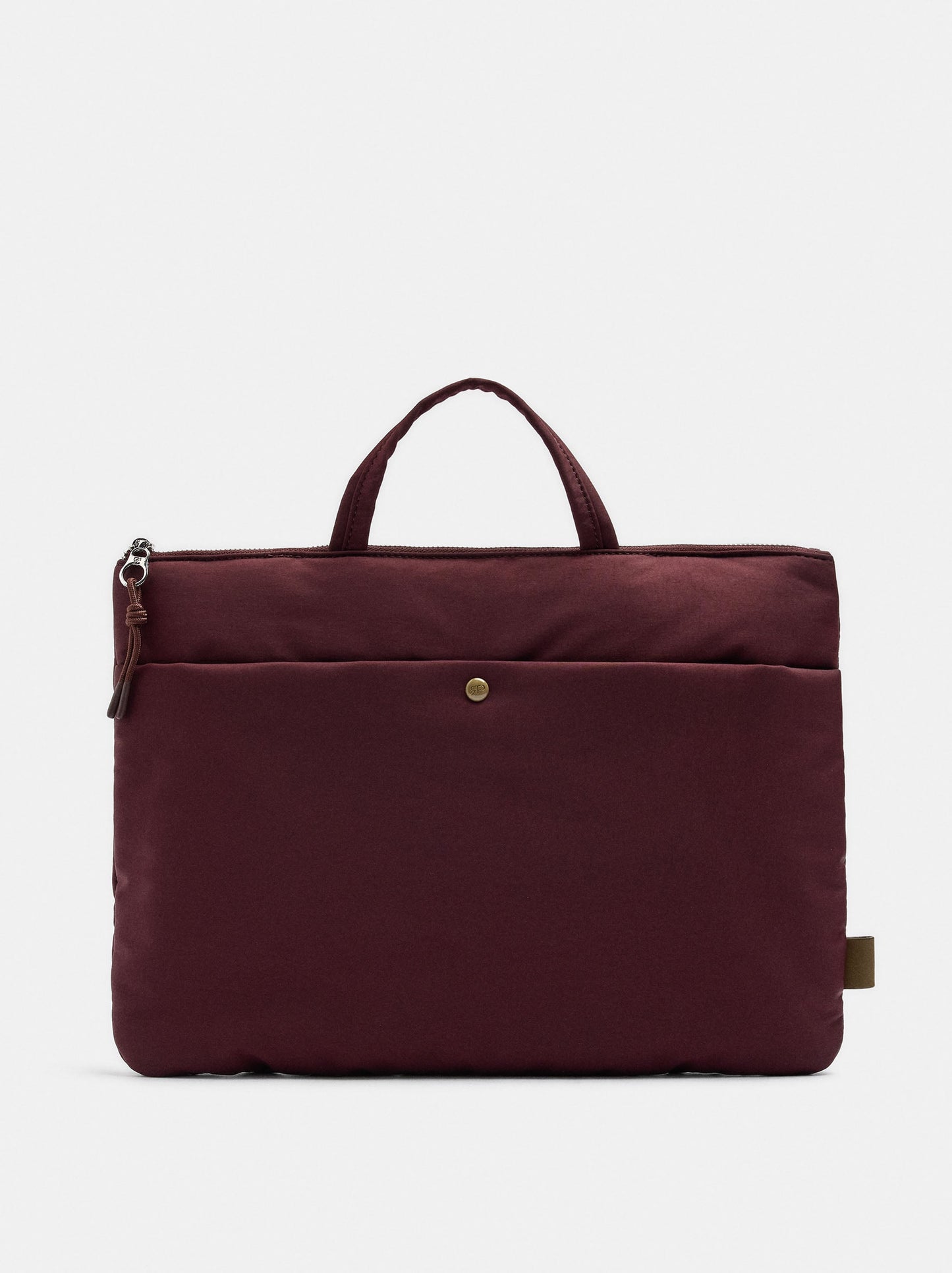 Plain Nylon Bag For 15" Laptop