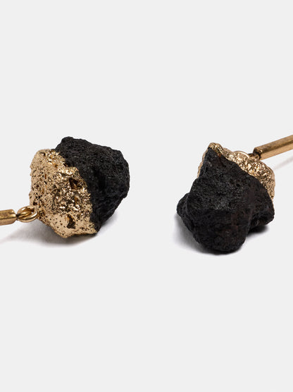 Stone Bar Earrings
