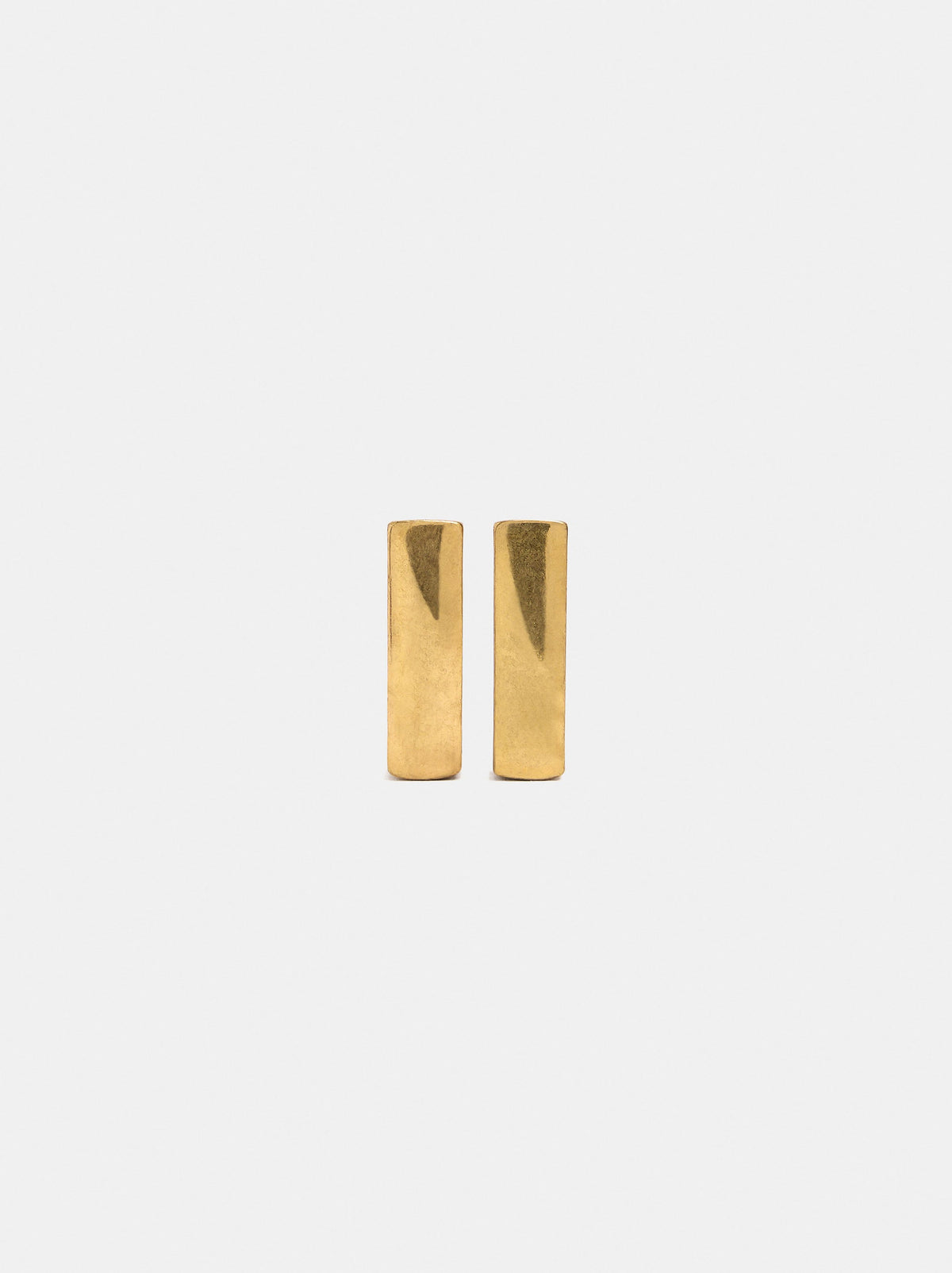 Flat Square Hoop Earrings