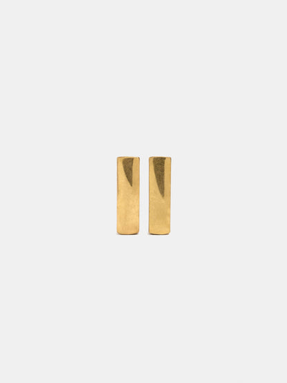 Flat Square Hoop Earrings