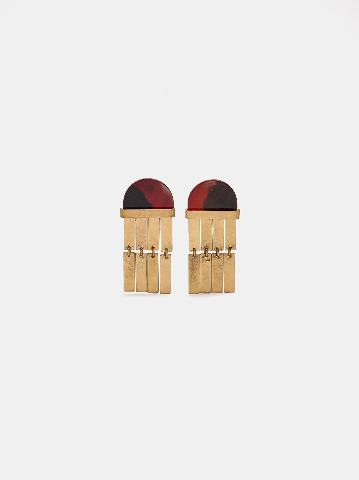Earrings With Bar Pendants