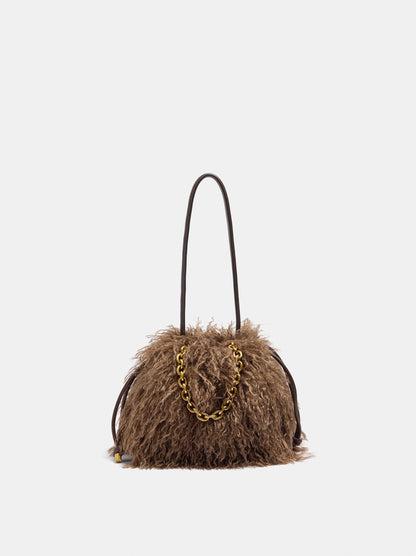 Faux Fur Handbag