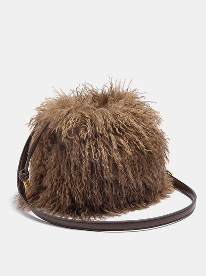 Faux Fur Handbag