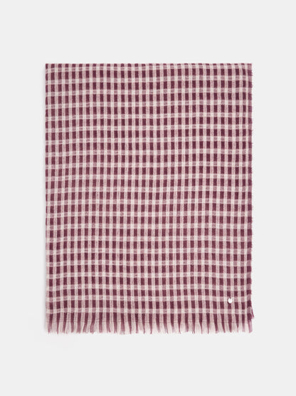 Square Scarf With Fringes