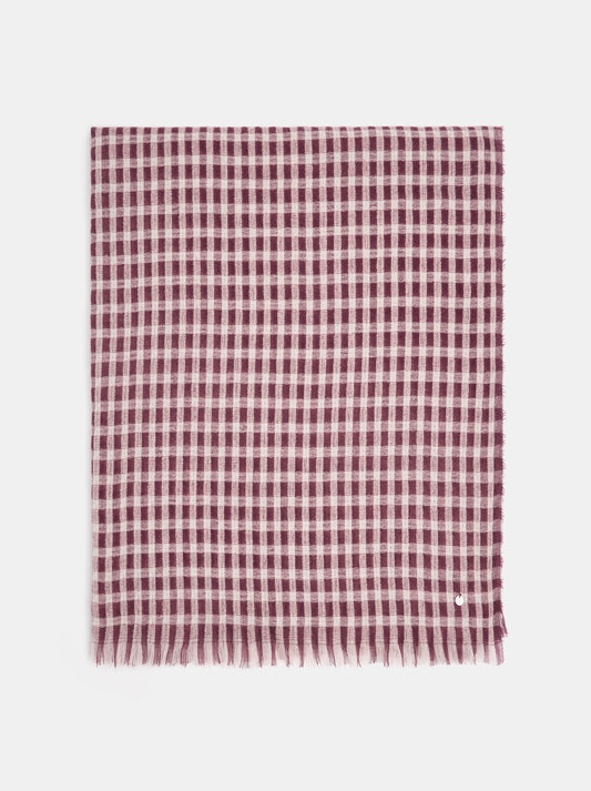 Square Scarf With Fringes