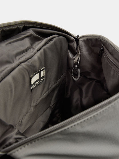 Nylon Roll-Top Cabin Backpack With Bottle Holder L