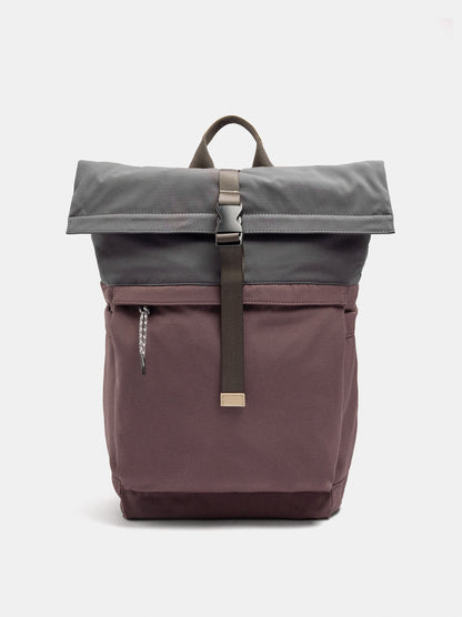 Nylon Roll-Top Cabin Backpack With Bottle Holder M