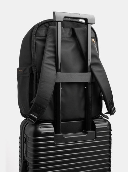 Expandable Nylon Cabin Backpack With Bottle Holder