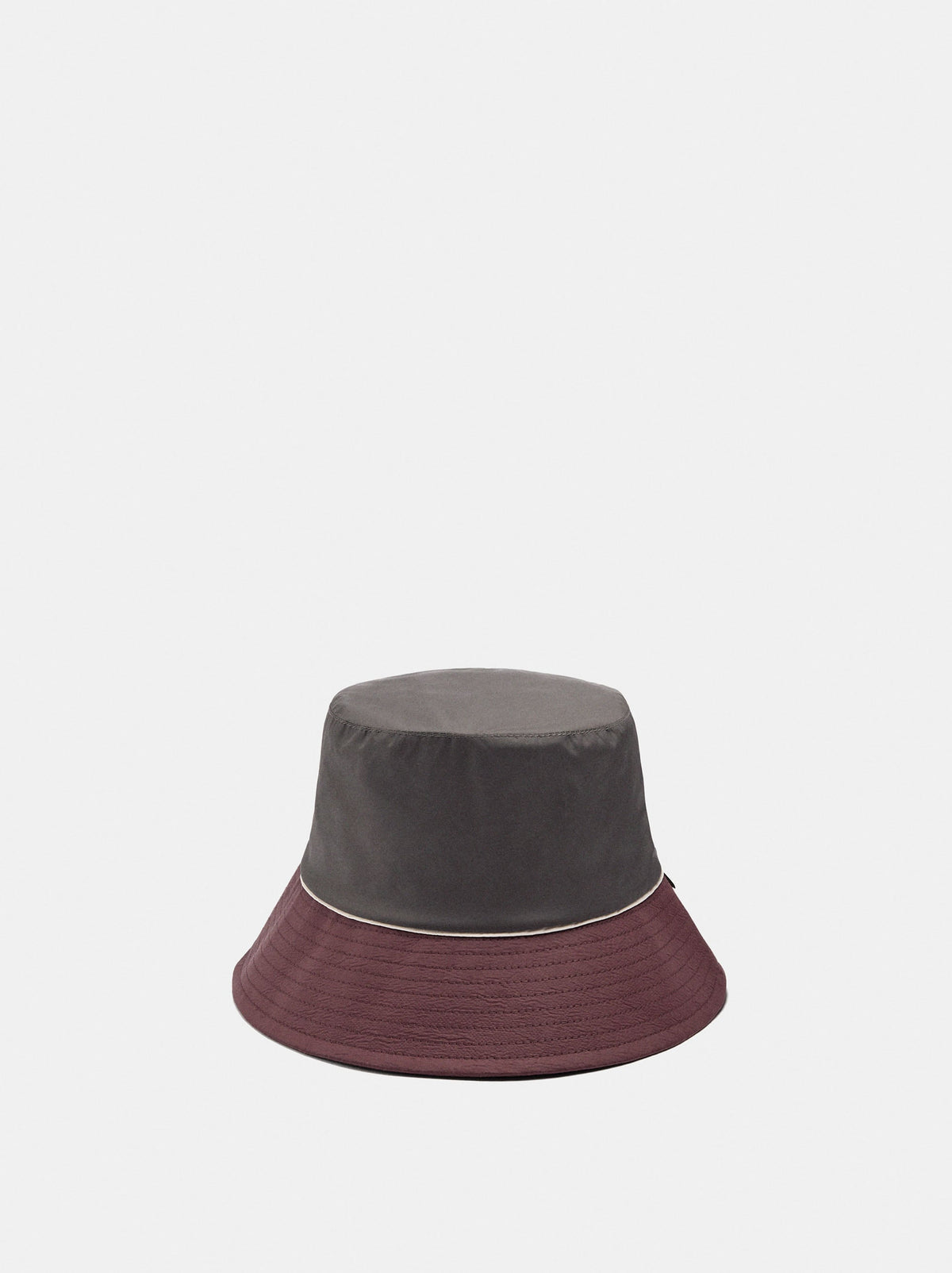 Bicolor Nylon Bucket Hat