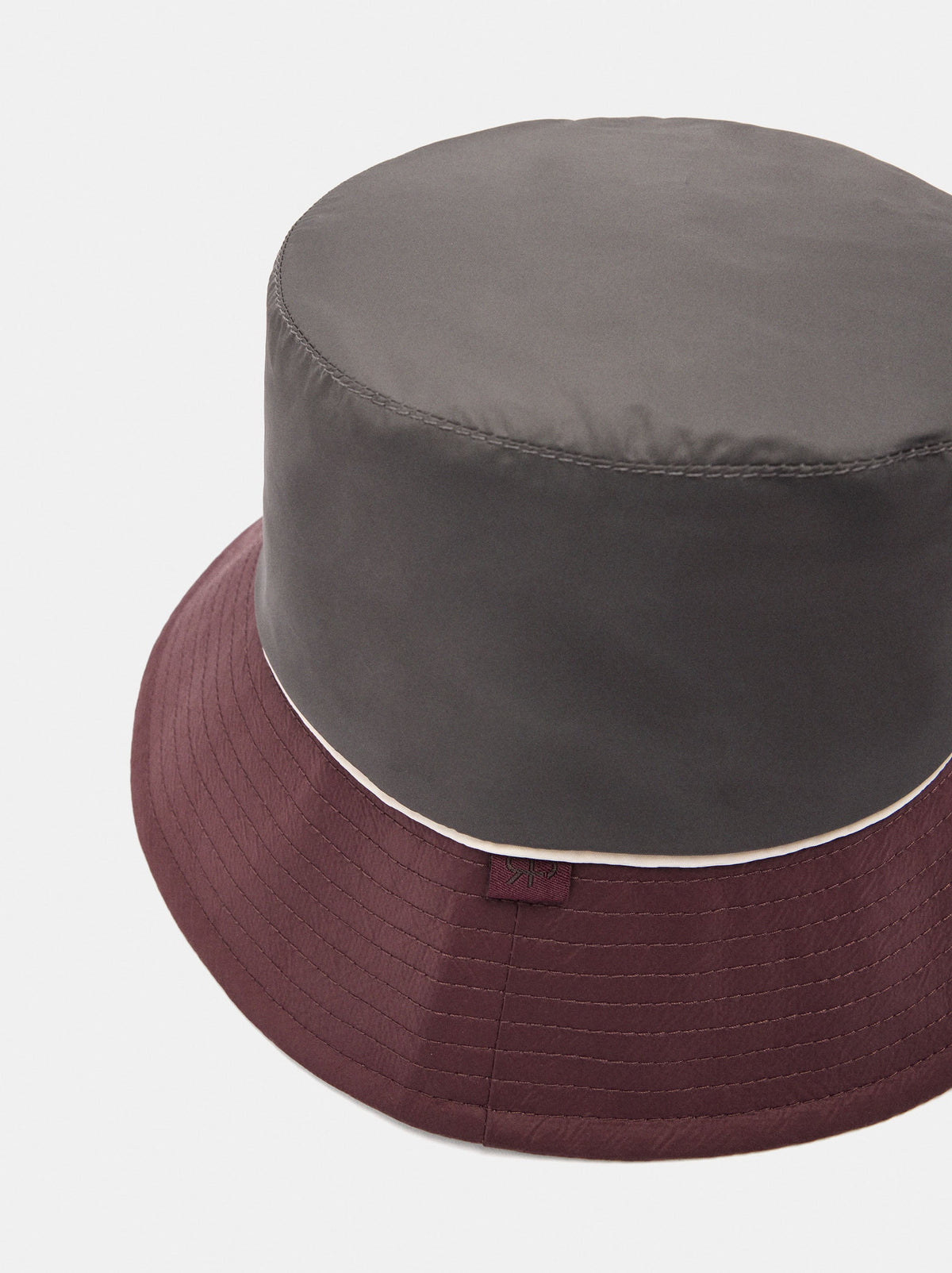 Bicolor Nylon Bucket Hat