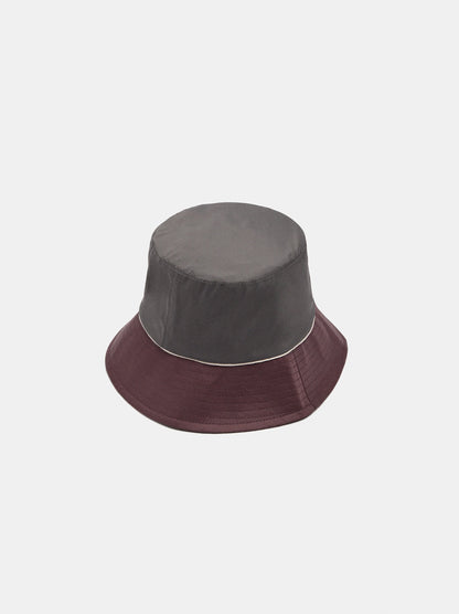 Bicolor Nylon Bucket Hat