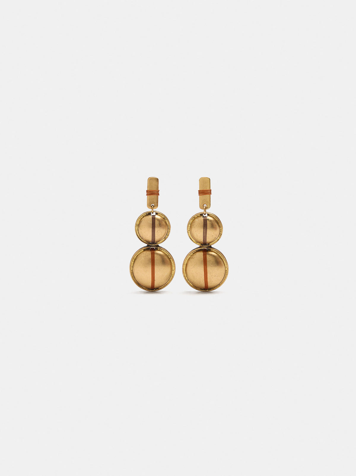 Long Semicircle Earrings