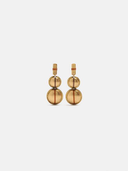 Long Semicircle Earrings