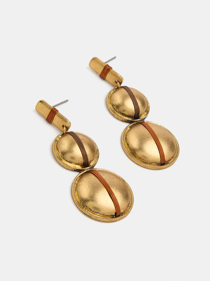 Long Semicircle Earrings