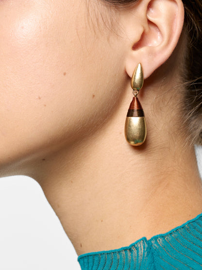 Multicolor Thread Drop Earrings