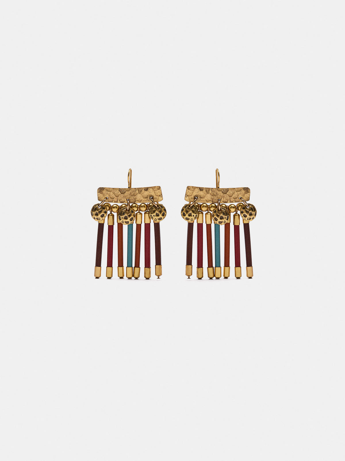 Multicolor Bar Earrings