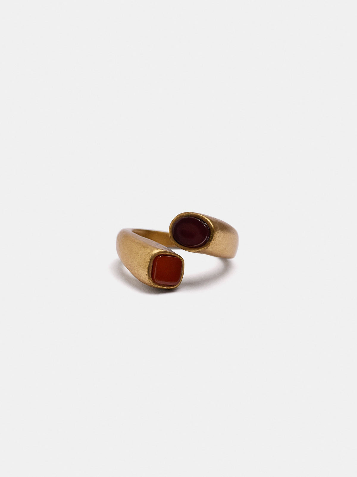 Open Resin Ring With Details