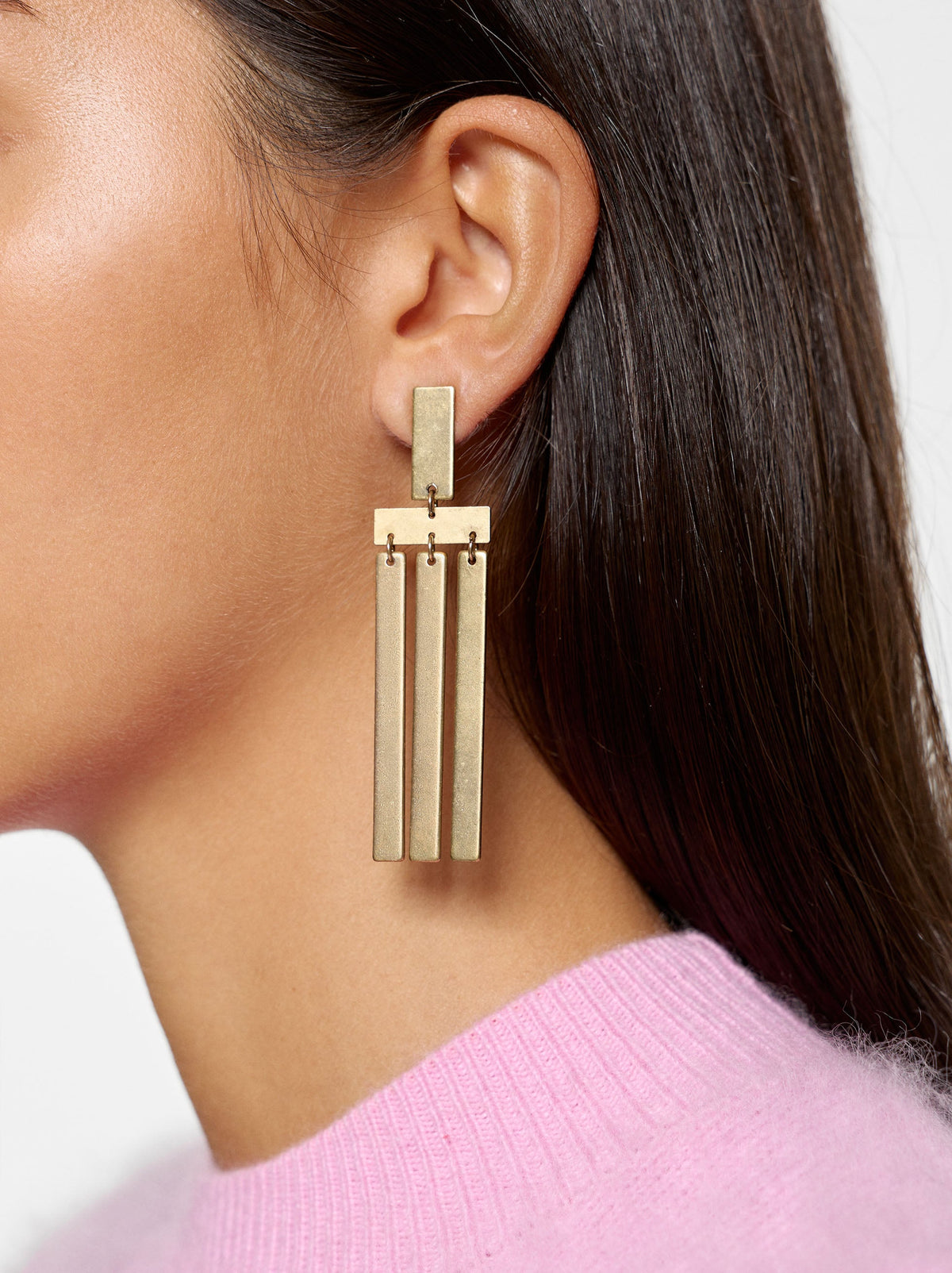 Long Earrings With Bars