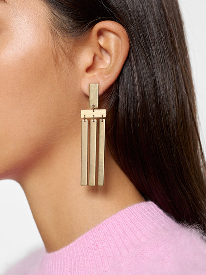 Long Earrings With Bars