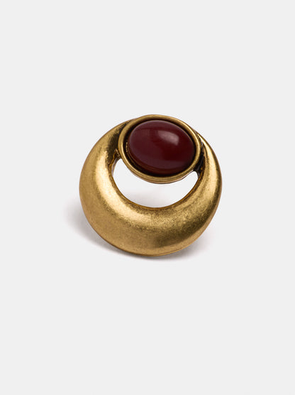 Round Resin Earrings