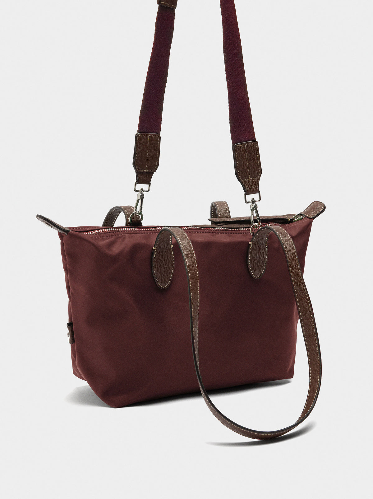 Nylon Shopper Bag L