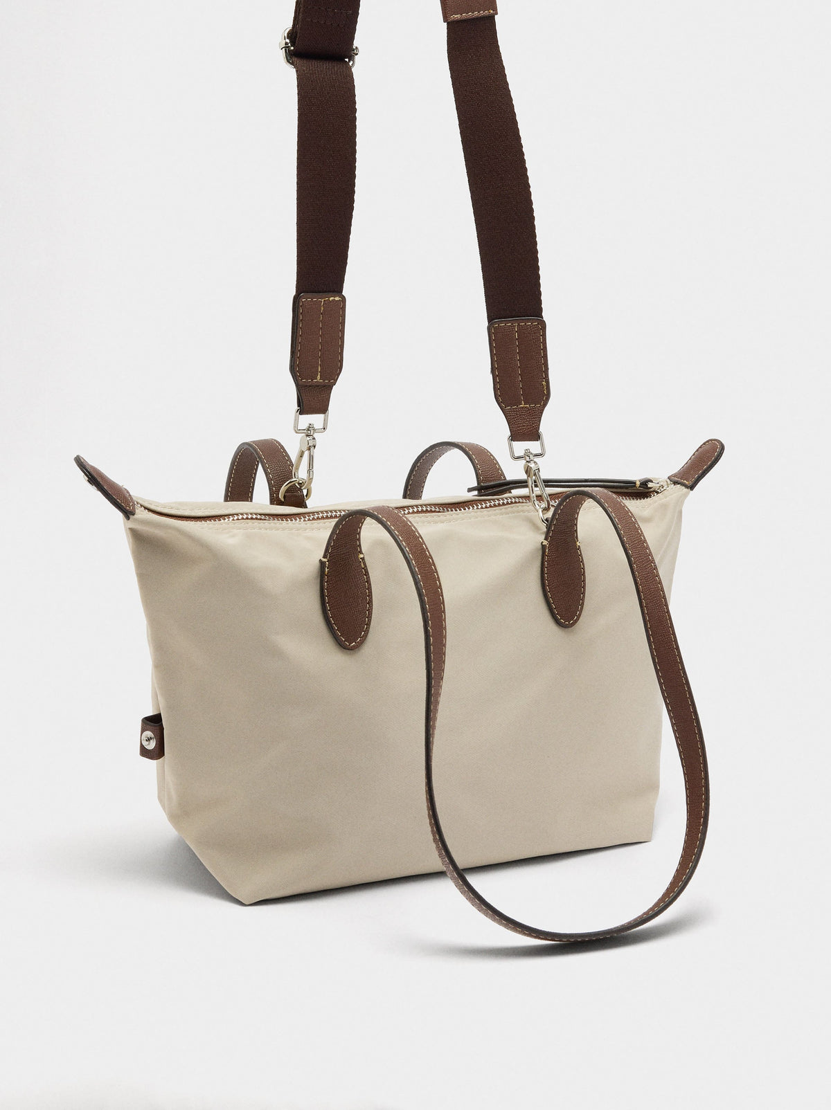 Nylon Shopper Bag L