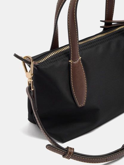 Nylon Tote Bag With Crossbody Bag